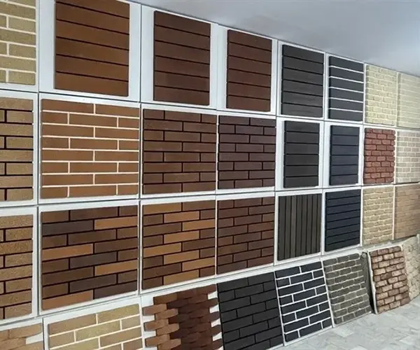 Export brick facade (refractory, Kazakh and modern types of bricks)